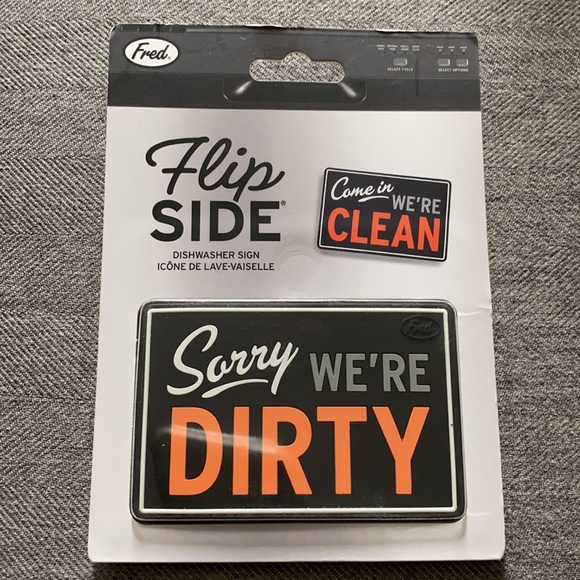 5 for $20! Fred Flipside - Come In Dishwasher Sign - Picture 2 of 3